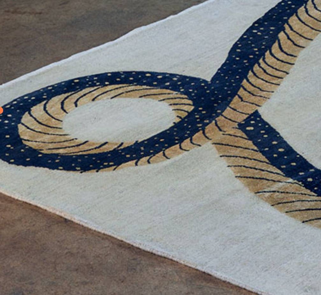 Whitesnake Rug HAND TUFTED CARPET - White Ground Snake Rugs Modern Carpet,tibetan Wool ...