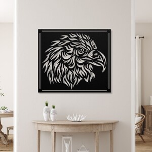 Eagle Metal Wall Decor, Eagle Wall Art, Eagle Artwork, Eagle Wall Hanging, Eagle Lover Gift, Home Office Decor