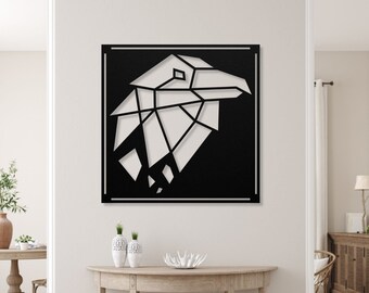 Raven Metal Wall Art: Gothic Crow Decor, Bird Lover Gift