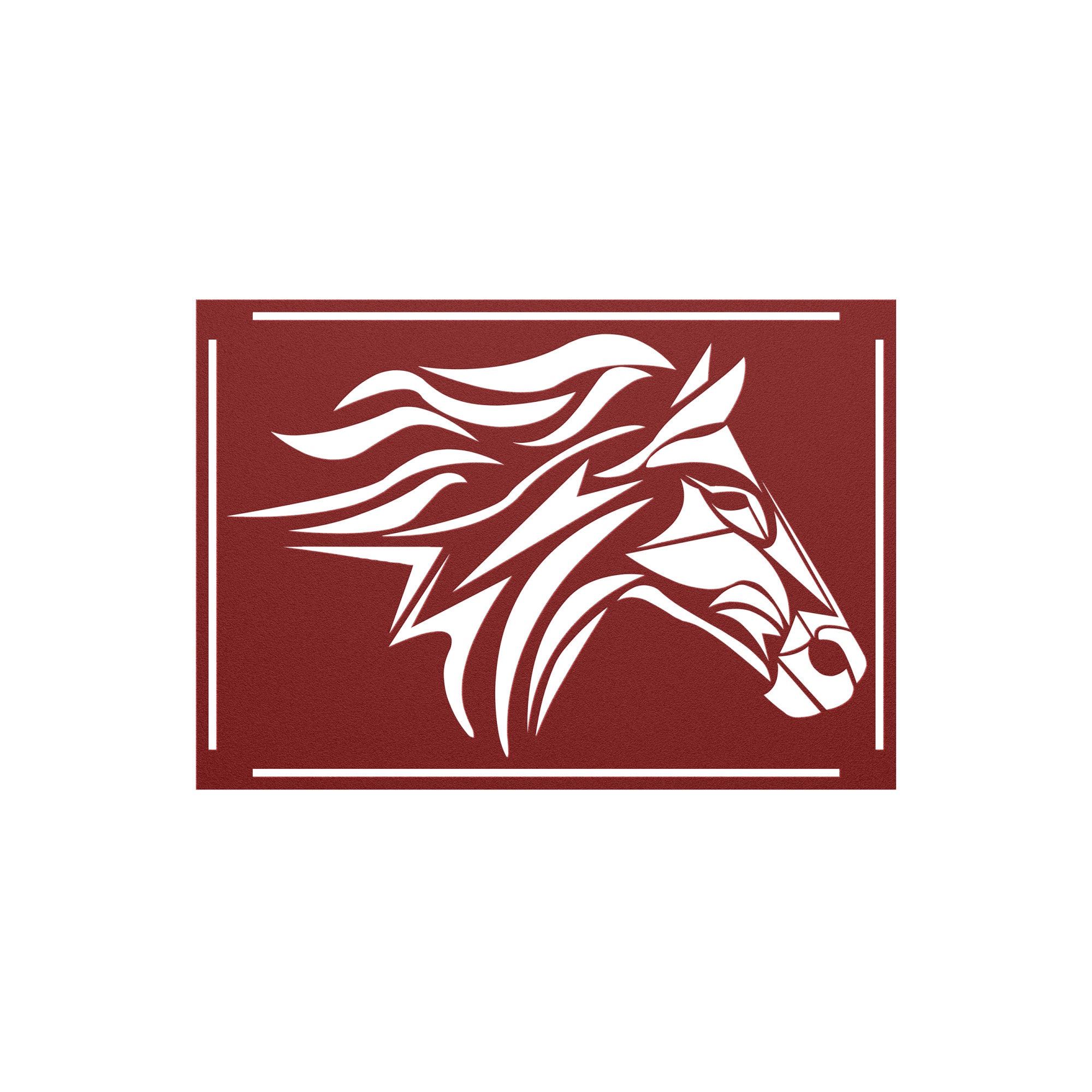 Horse Metal Wall Decor Horse Wall Art Horse Door Hanger Etsy