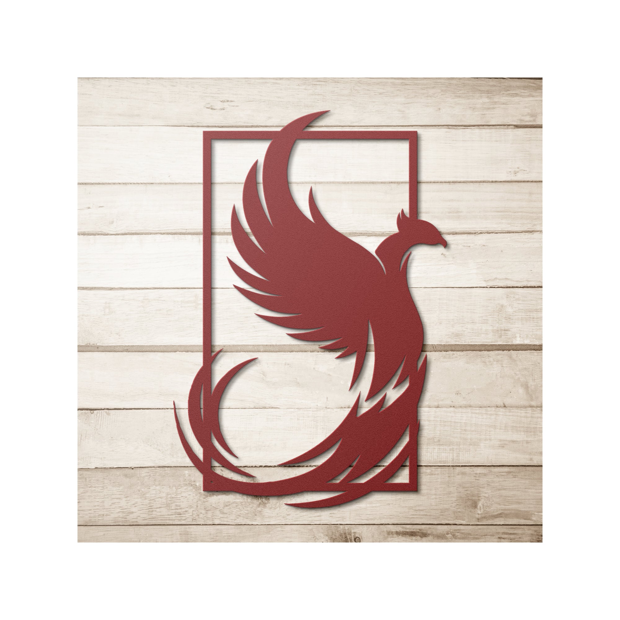 Metal Phoenix Decor, Phoenix Wall Art, Phoenix Door Hanger, Phoenix Art