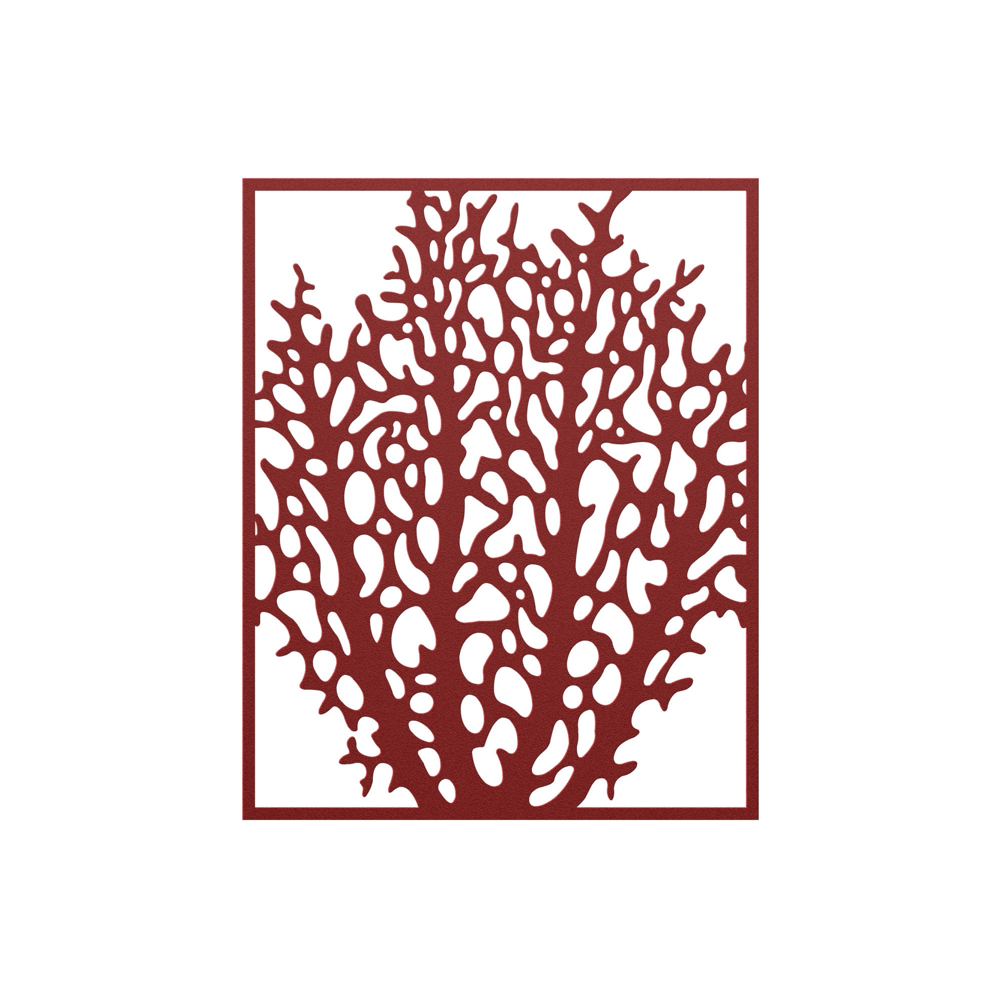 Reef Metal Wall Art Coral Reef Decor Nautical Wall Decor for Etsy