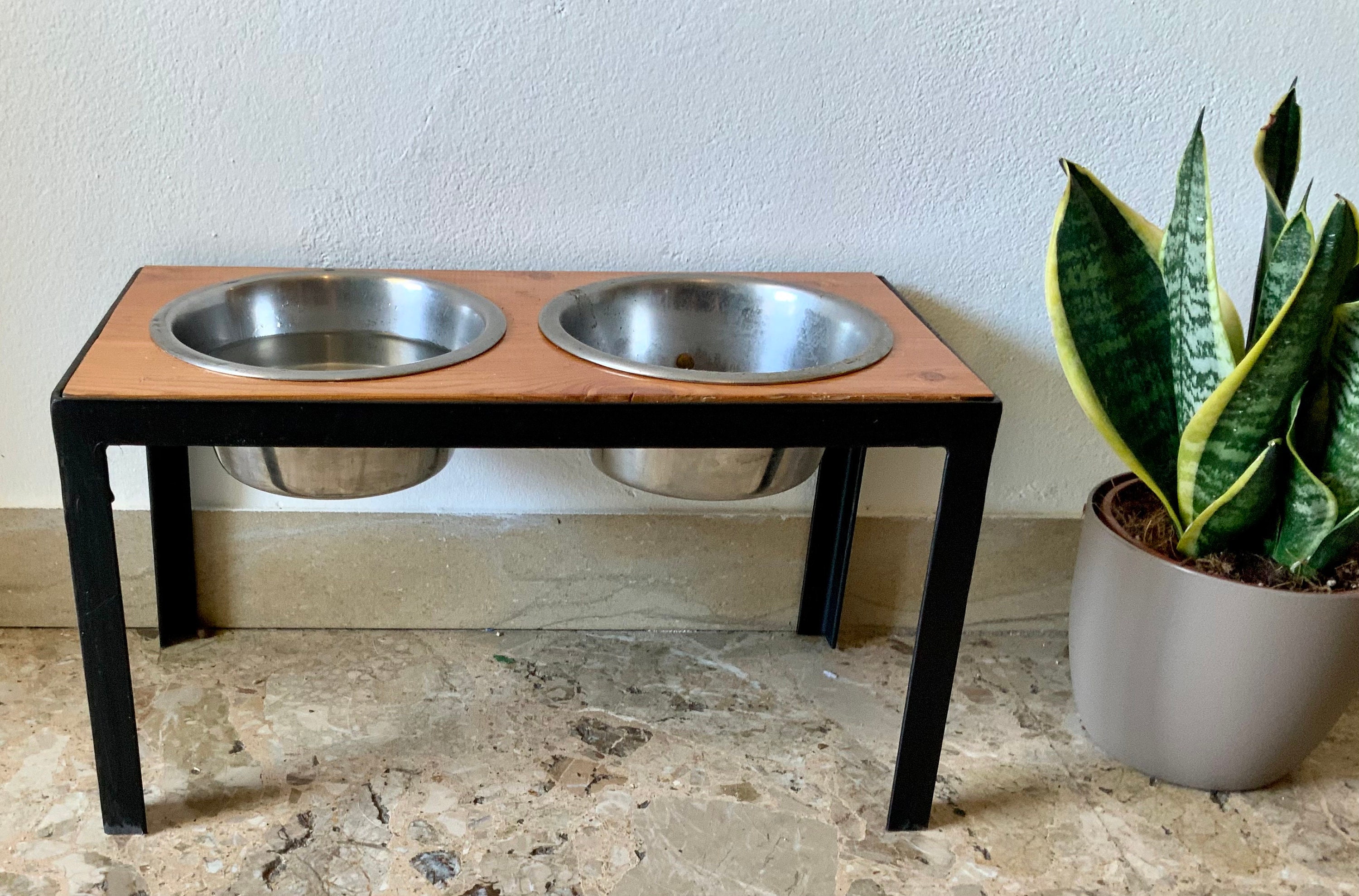 Dog raised bowl holder bowl holder bowl raiser bowls food Etsy