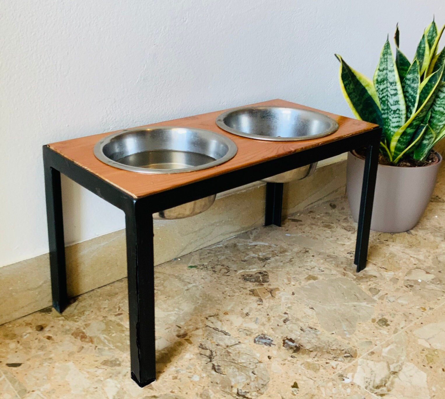 Dog raised bowl holder bowl holder bowl raiser bowls food Etsy