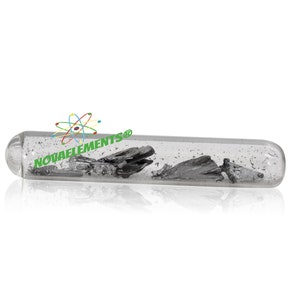 Black Phosphorus Element 15, Periodic Table of Elements, Neo Phosphorus Crystals in Vial with Label 0.1 Grams 99.999% Pure