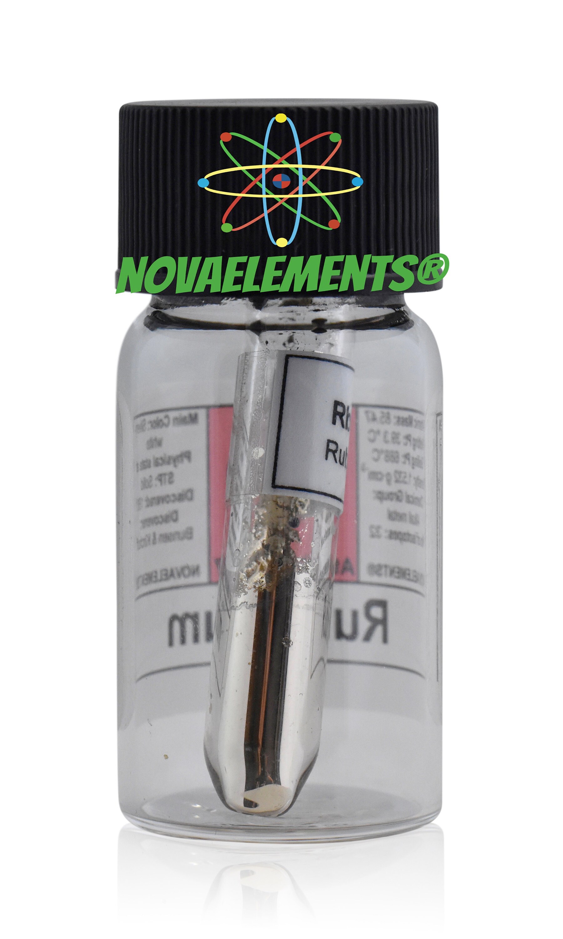 Rubidium Metallic Element 37, Rubidium Metal, Rubidium