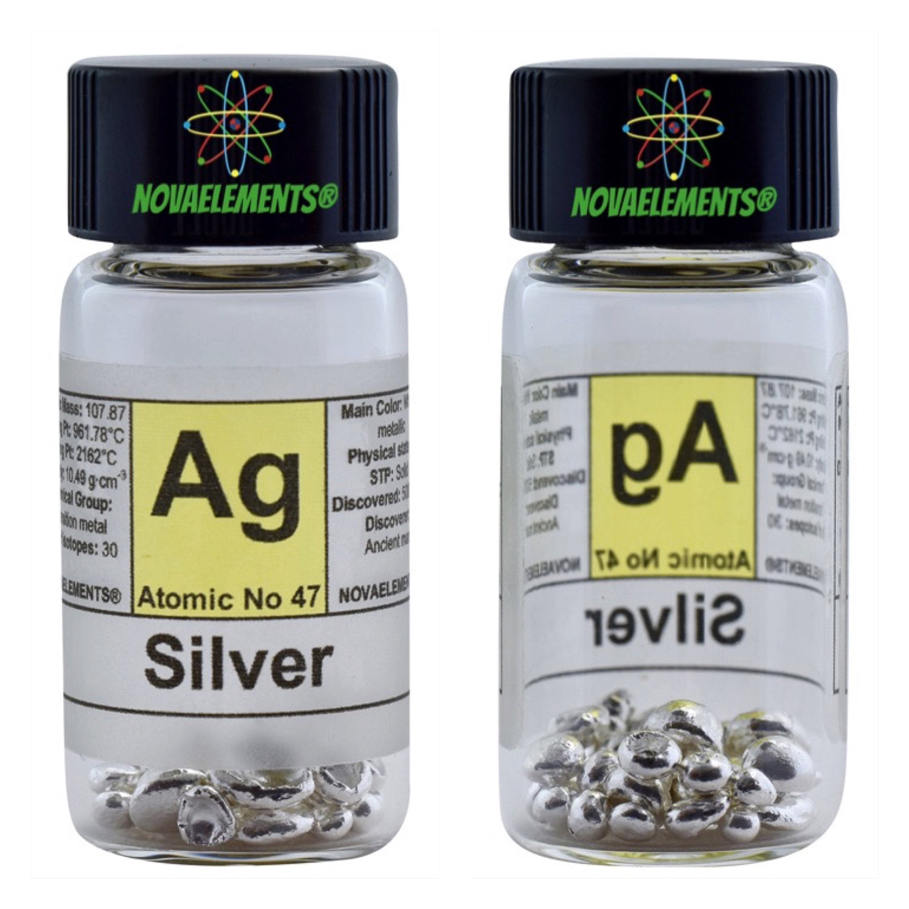 Silver Metal Element 47, Periodic Table of the Elements, Silver Metal ...