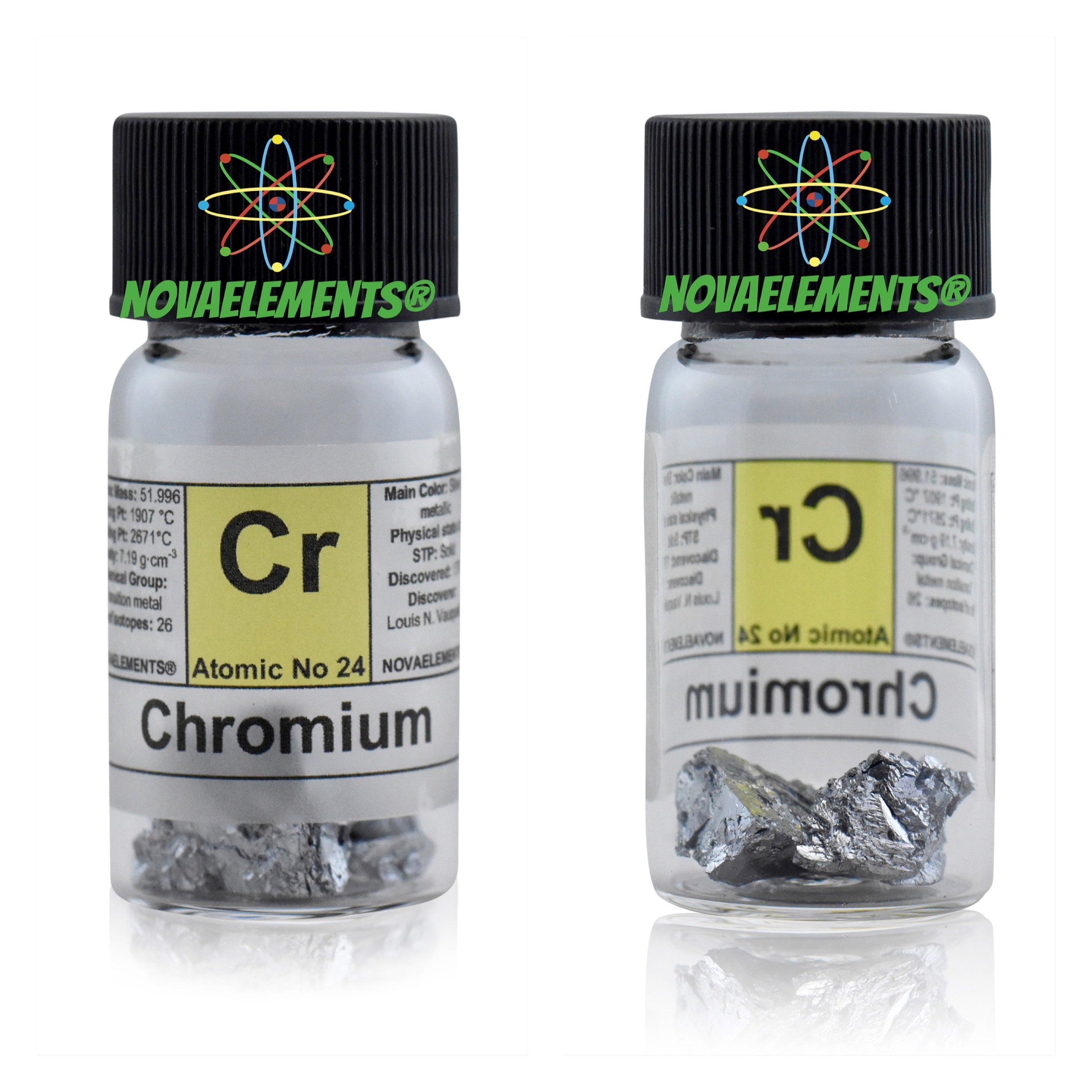 Chromium Metal Element 24, Periodic Table of the Elements, Chromium