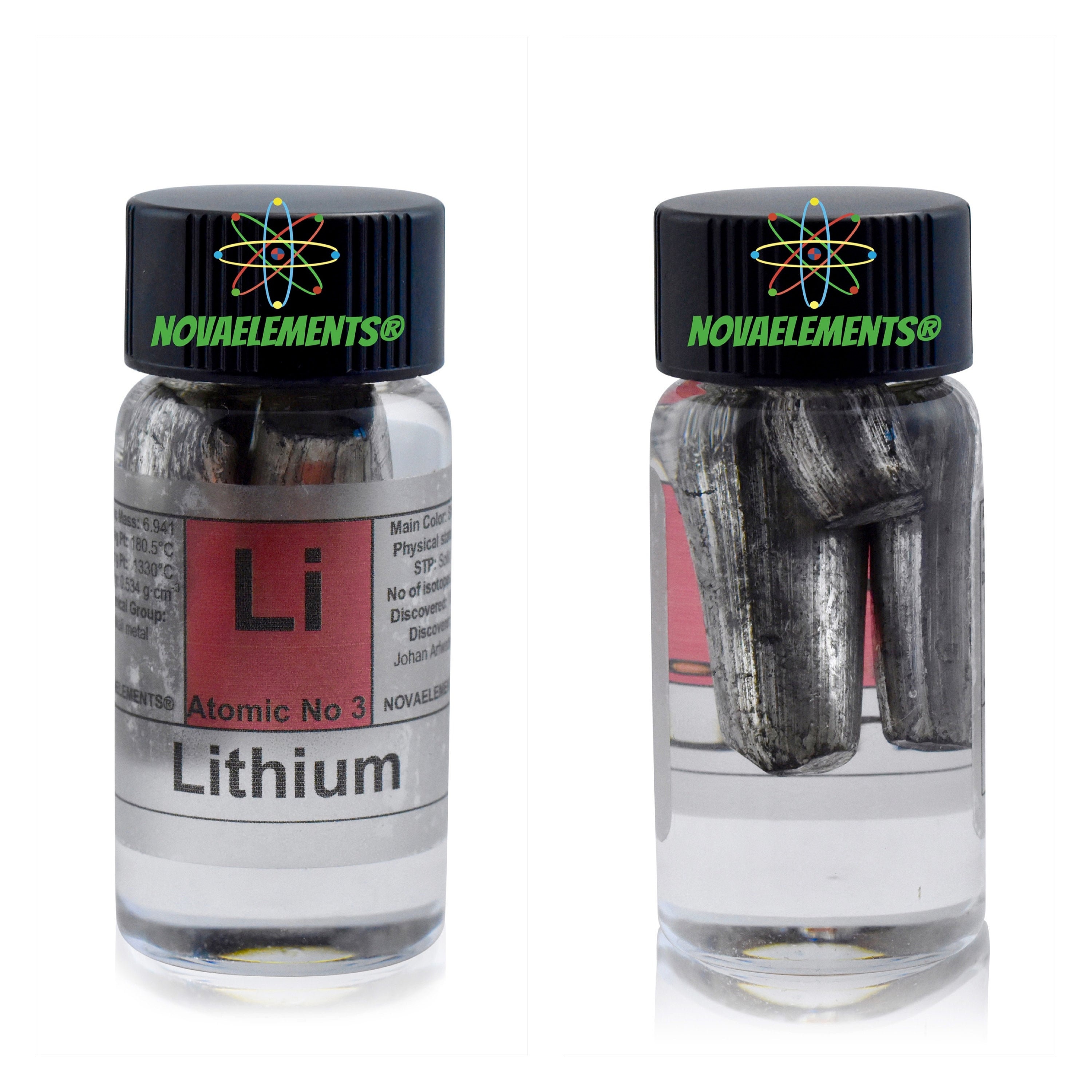 Lithium Metal Element 3, Periodic Table of the Elements, Lithium