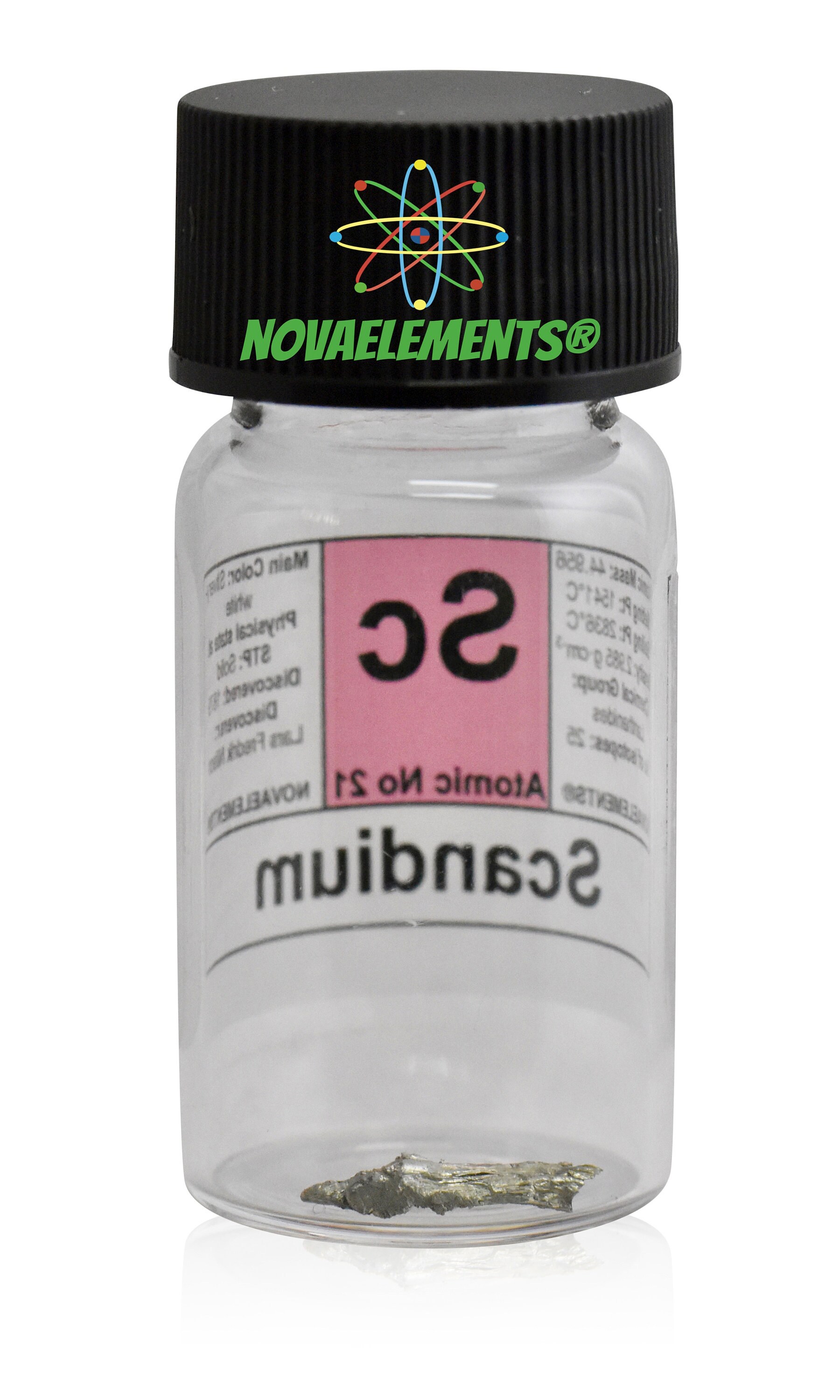 Scandium Metal Element 21, Periodic Table of the Elements, Scandium ...