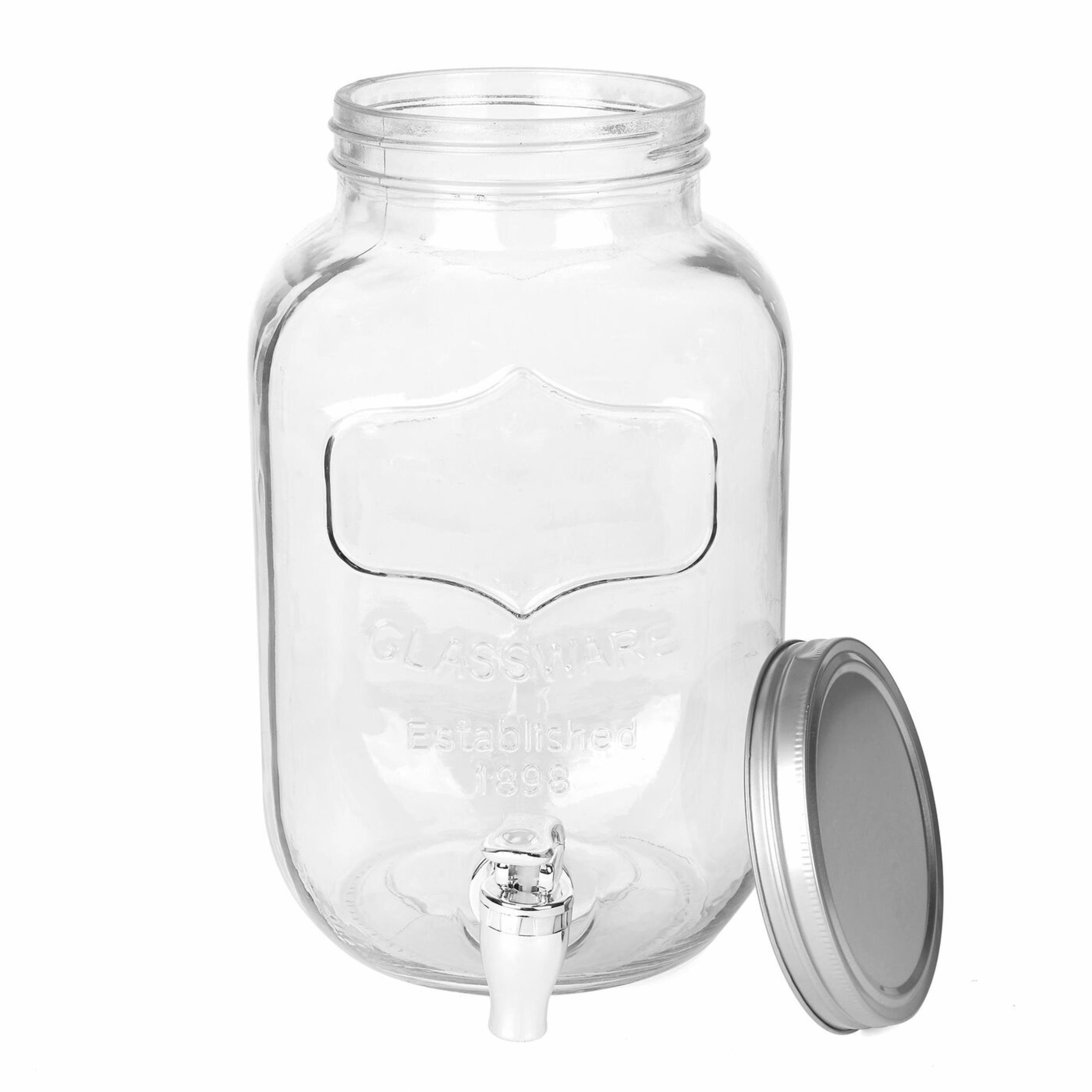 Juice Jar With Tap and Stand 4L Juice Water Lemonade and Etsy