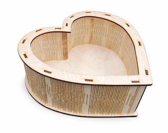 ハート型の装飾収納ボックス - Etsy 日本