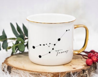 Taurus Caffè Porcellana Mug Taurus Zodiaco Mug Taurus Gift Taurus Birthday Gift Taurus Zodiac Sign Taurus Astrologia Gift Taurus Oroscopo