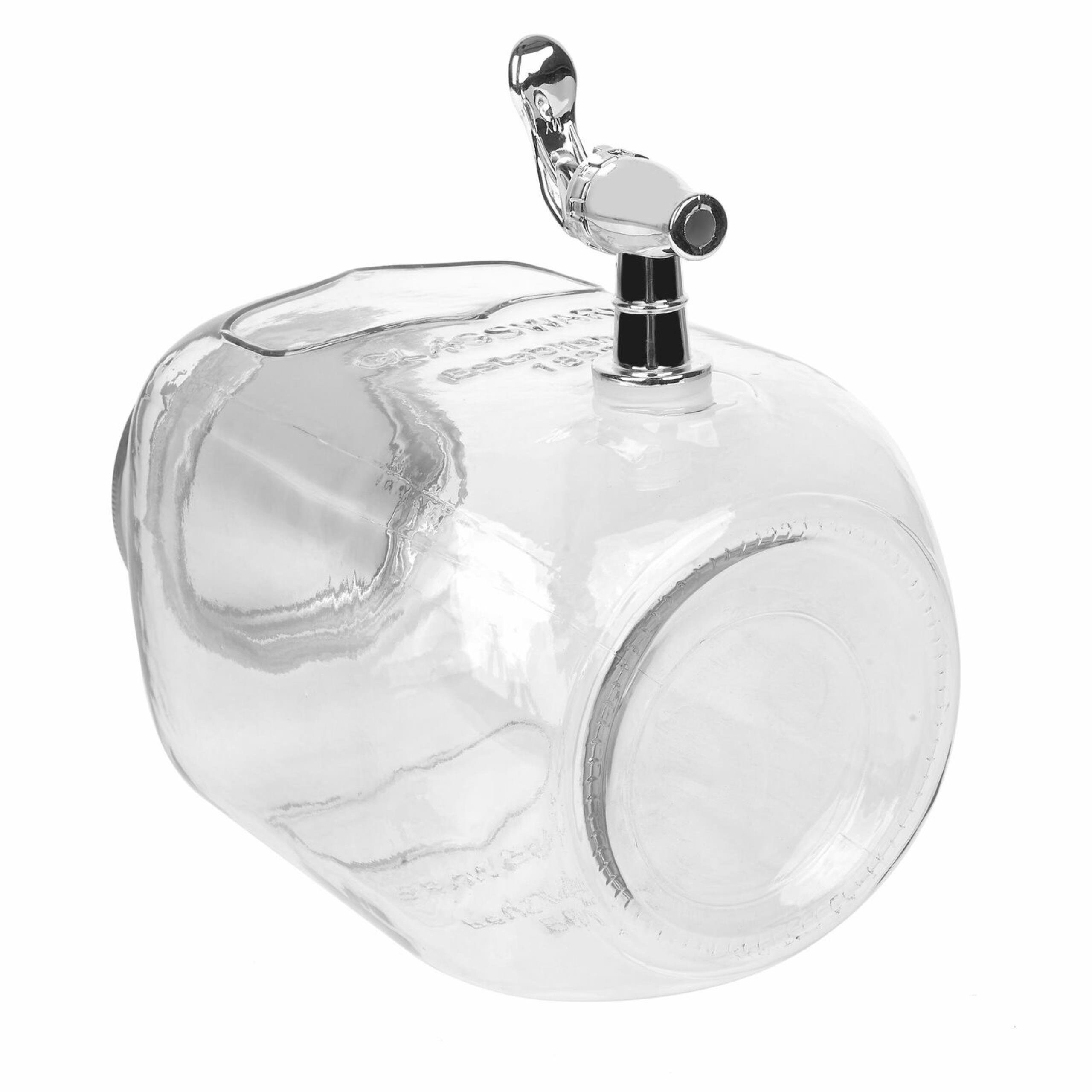 Juice Jar With Tap and Stand 4L Juice Water Lemonade and Etsy