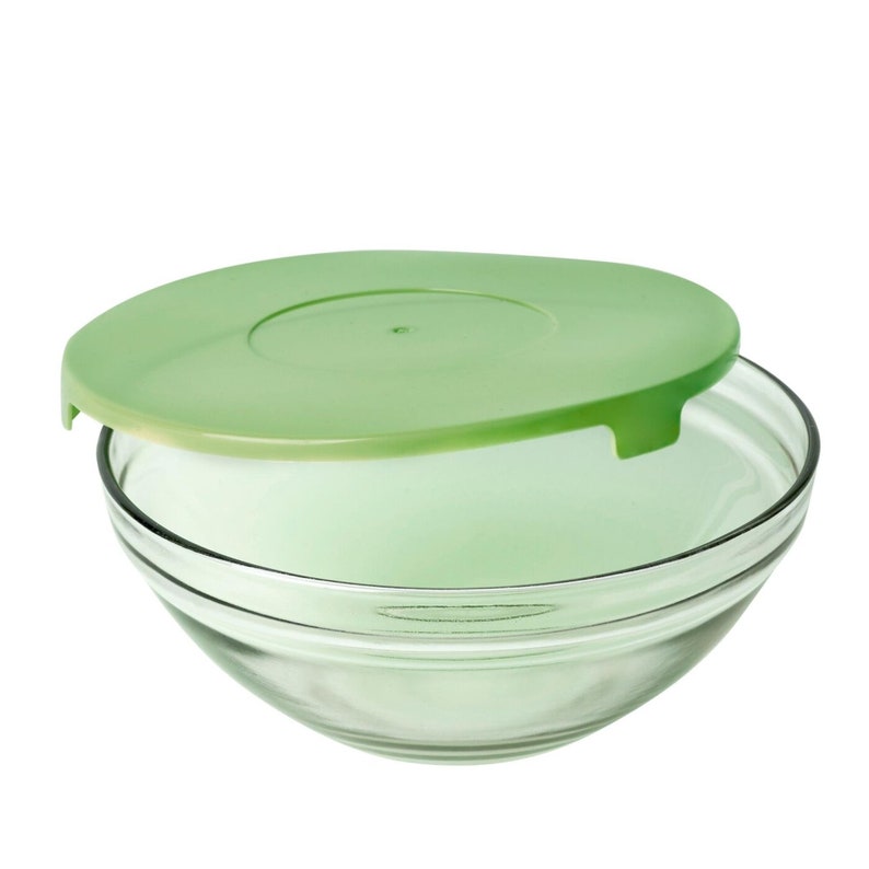 10pc. Glass Bowls With Lids Food Storage Container Kitchen Etsy