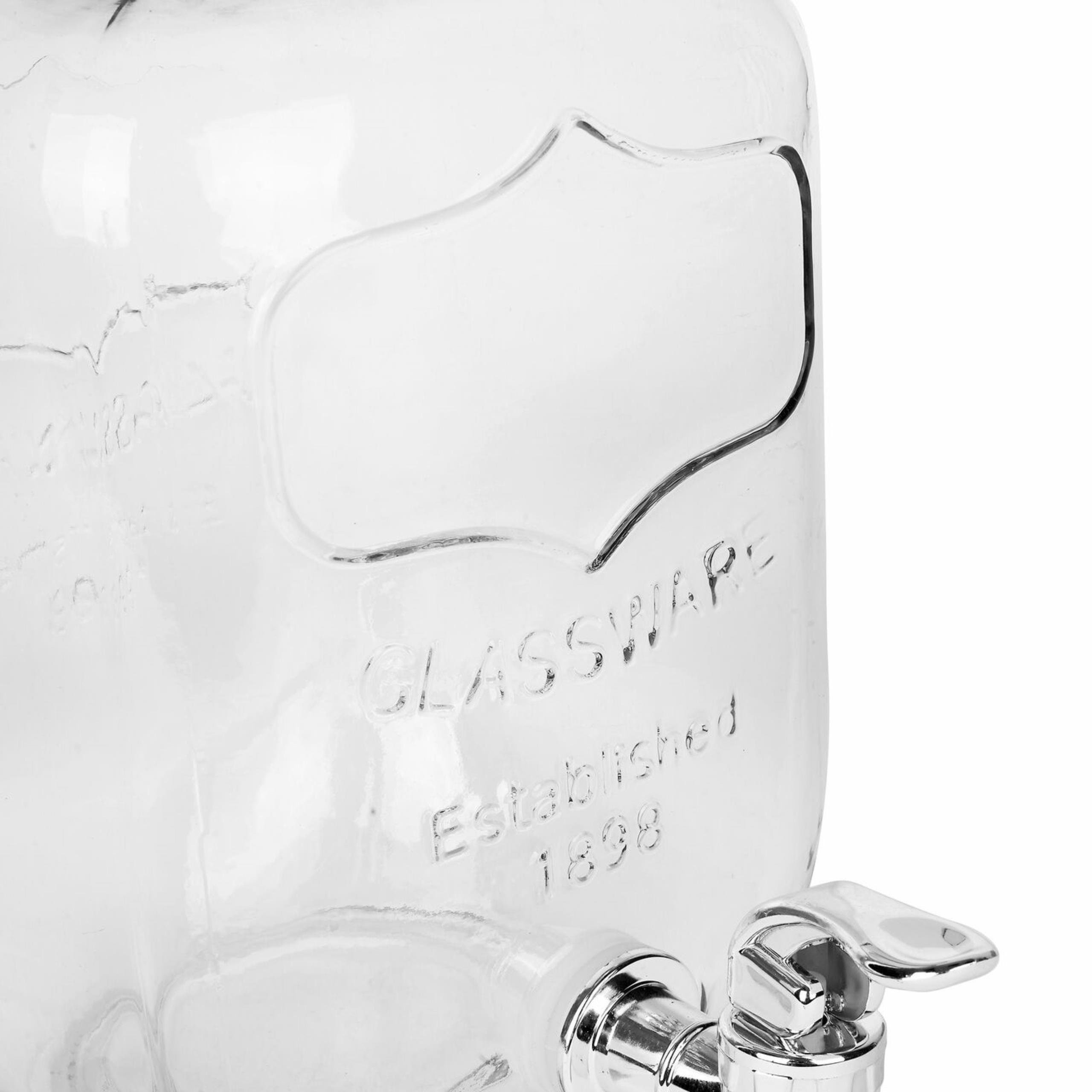 Juice Jar With Tap and Stand 4L Juice Water Lemonade and Etsy