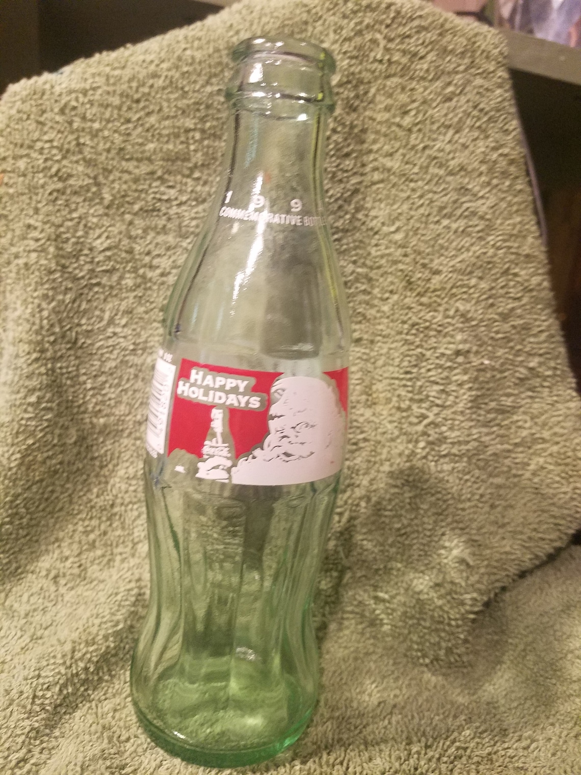 1994 Commemorative Christmas Coke Bottle Etsy