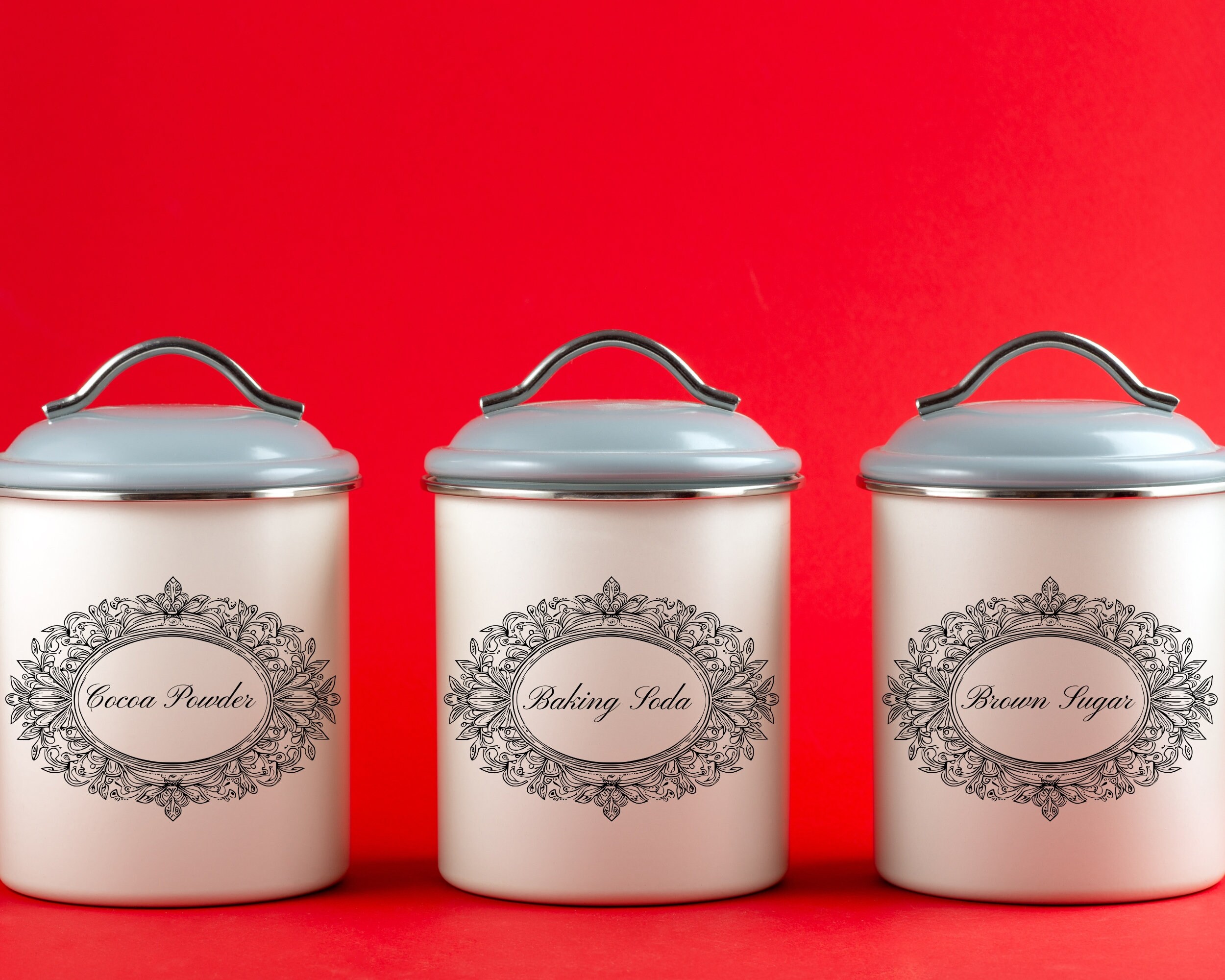 Pantry Labels SVG Bundle, Farmhouse Style, Printable Container Labels, Ingredient Labels Svg