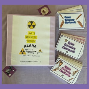2025 Complete Radiologic Technologist Study Guide Binder Bundle - Binder + Radiologic Flashcard Set - Radiologic Study Material - Rad Tech