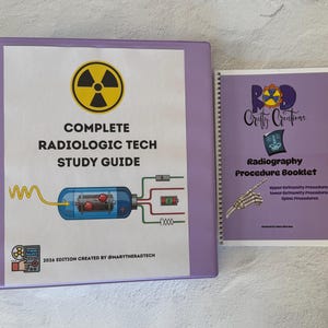 Volledige studiegids radiologisch technoloog 2026, map + procedureboekje