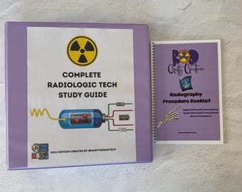 Volledige studiegids radiologisch technoloog 2026, map + procedureboekje