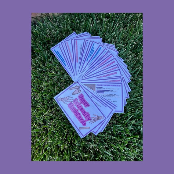 Radiology Upper Extremity Flashcard XRAY Flashcards Upper Etsy