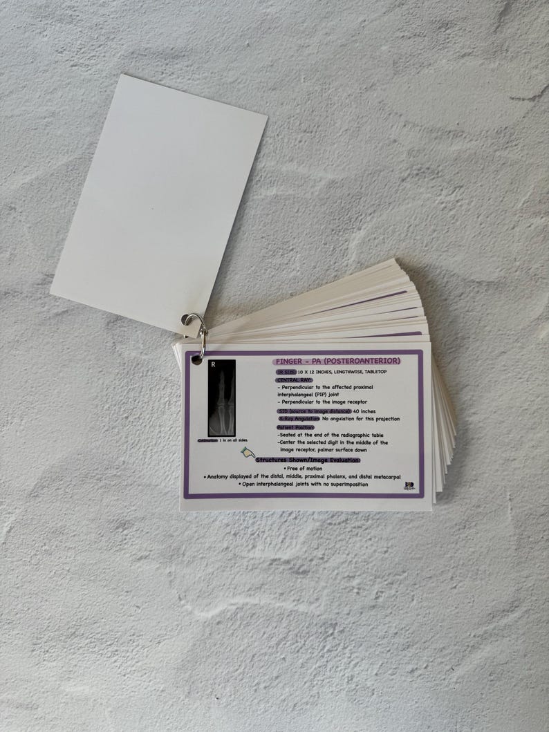 2026 Radiologic Tech Upper Extremity Flashcards | X-ray Positioning ...