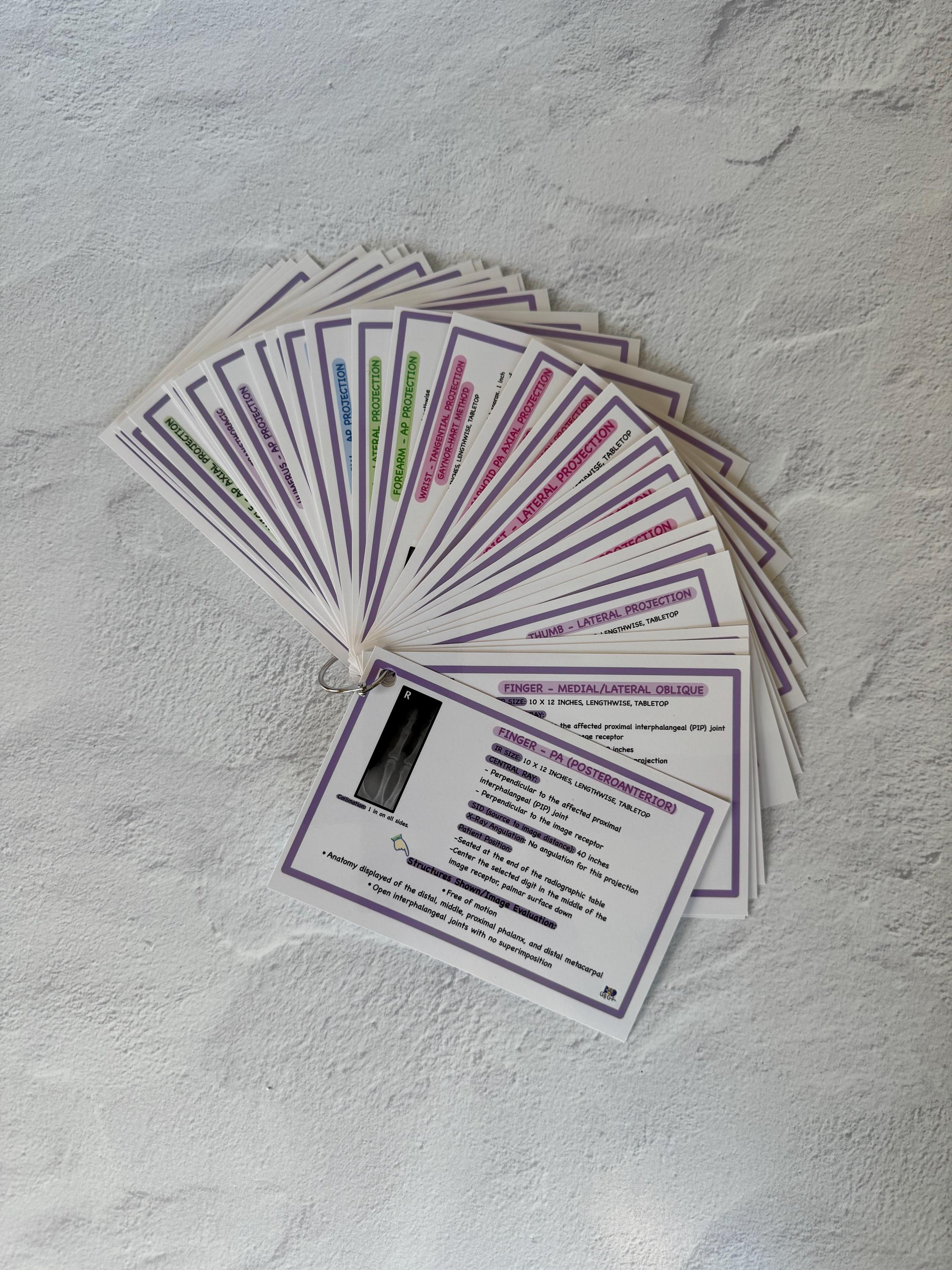 2026 Radiologic Tech Upper Extremity Flashcards | X-ray Positioning ...