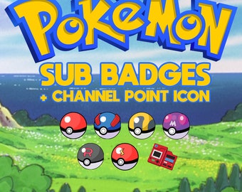 Subinsignias de Pokeball + ícono de punto de canal