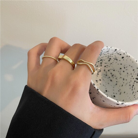 Gold ring for best friend deals