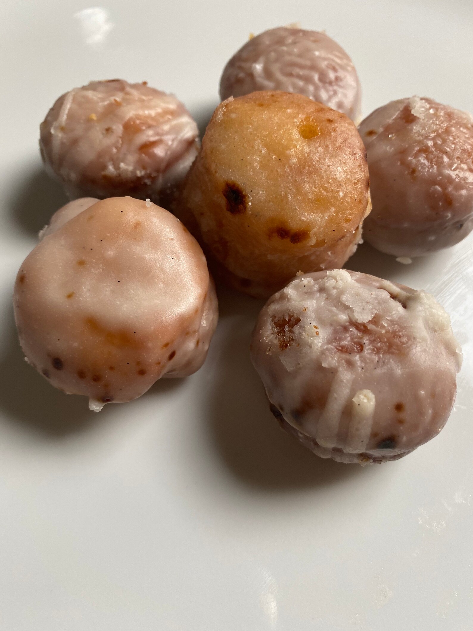 Mini Glazed Donut Holes Etsy