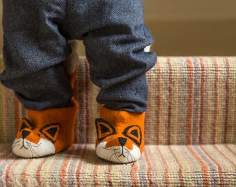 fox slipper boots