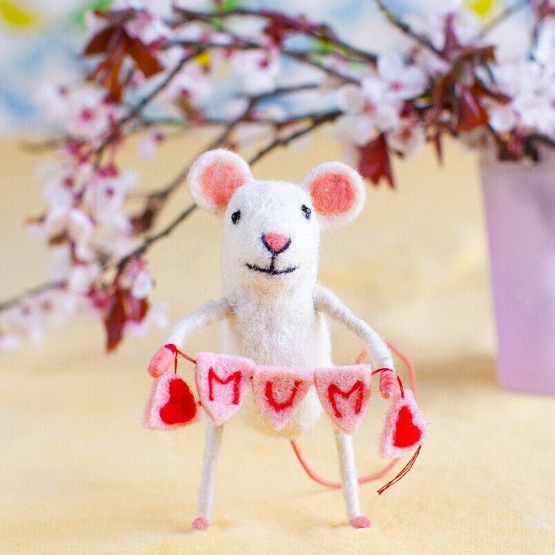 Mum Bunting Mouse Mother&#39;s Day