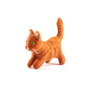 Cat Lady Mouse - Cat Lady Gift Choice of Black, Ginger, or Grey – Handmade Felt Gift, Cute Feline Toy, Perfect Pet Present image 5