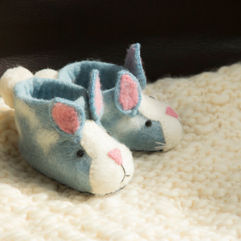 childrens rabbit slippers