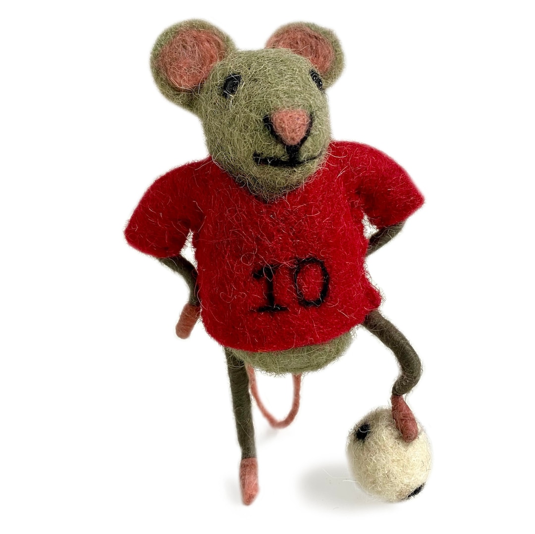Wolves Fc Mouse Wales Footballer Felt Mouse - Etsy