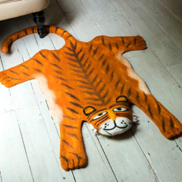 Tiger Rug Etsy