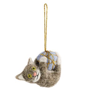 NEUE Cordelia Katze Weihnachtsdeko