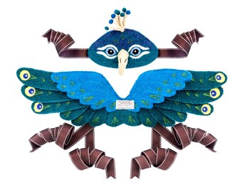 Piers Peacock Head Dress and Wings