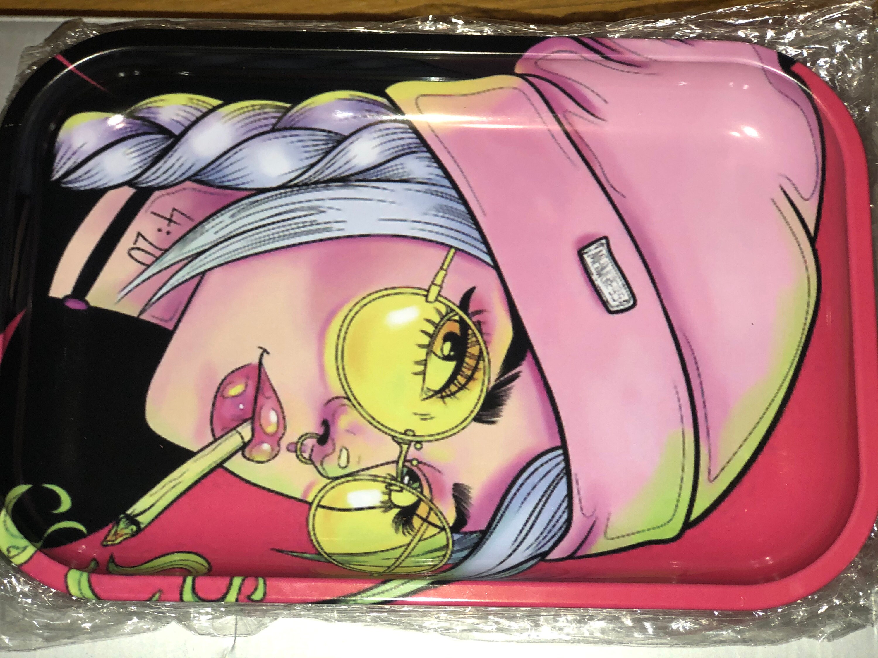 Stoner Girl Rolling Tray Etsy