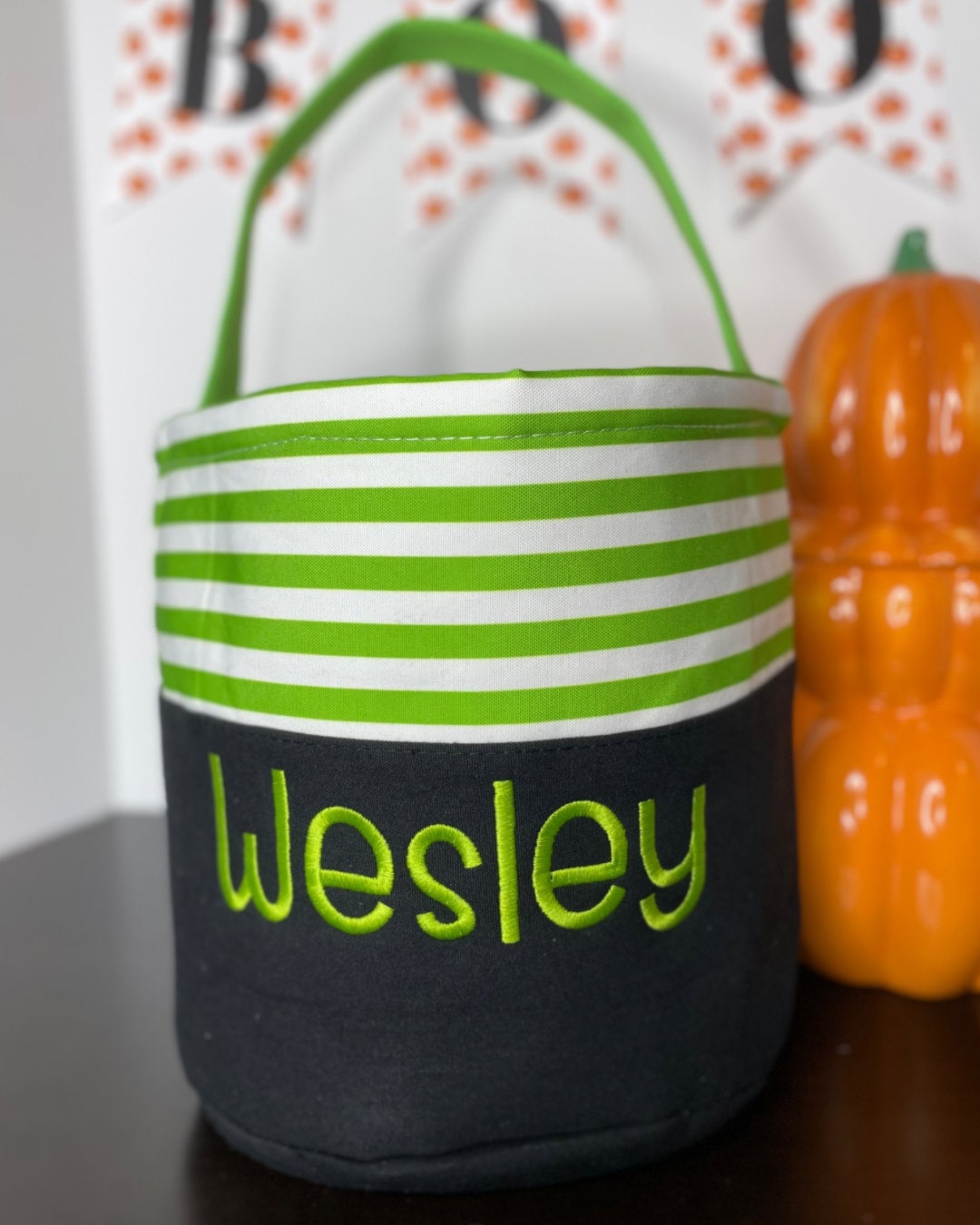 embroidered-green-halloween-basket-personalized-matching-monogram