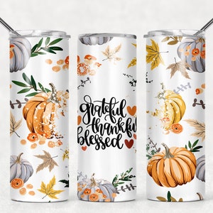 Hello Fall | 20oz Stainless Steel Tumbler | Sublimation Tumbler Slide Closure Lid, Straw, Slip Resistant Bottom