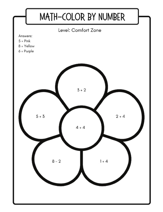 Basic Addition-Subtraction worksheets 10 | Etsy