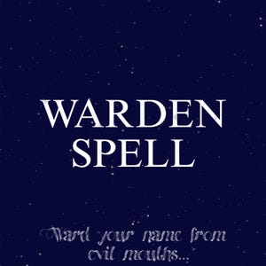 Warden Ritual Guide | Name Protection & Intention Setting | Witchcraft Digital Download | Spiritual Boundaries