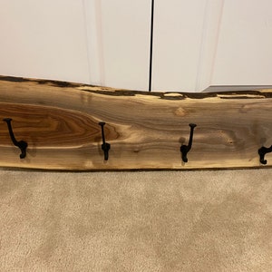 Live Edge Boot Rack Live Edge Coat Rack - Etsy