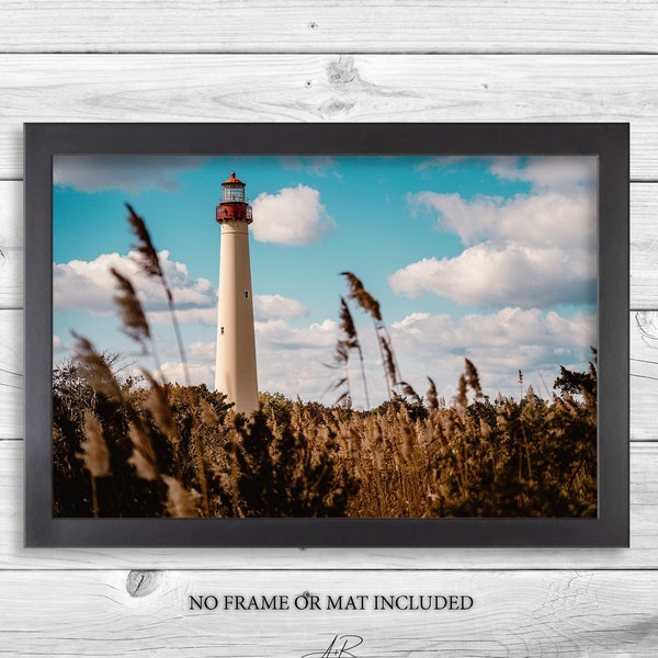 Landscape Wall Art - Cape May Lighthouse, New Jersey - Photography Artwork - Paper Print