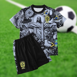Brazil Kids Jersey | Christ the Redeemer | Concept Jersey