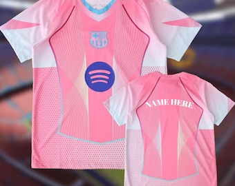 バルセロナ ピンク サッカーシャツ 2025-2026 - Etsy 日本