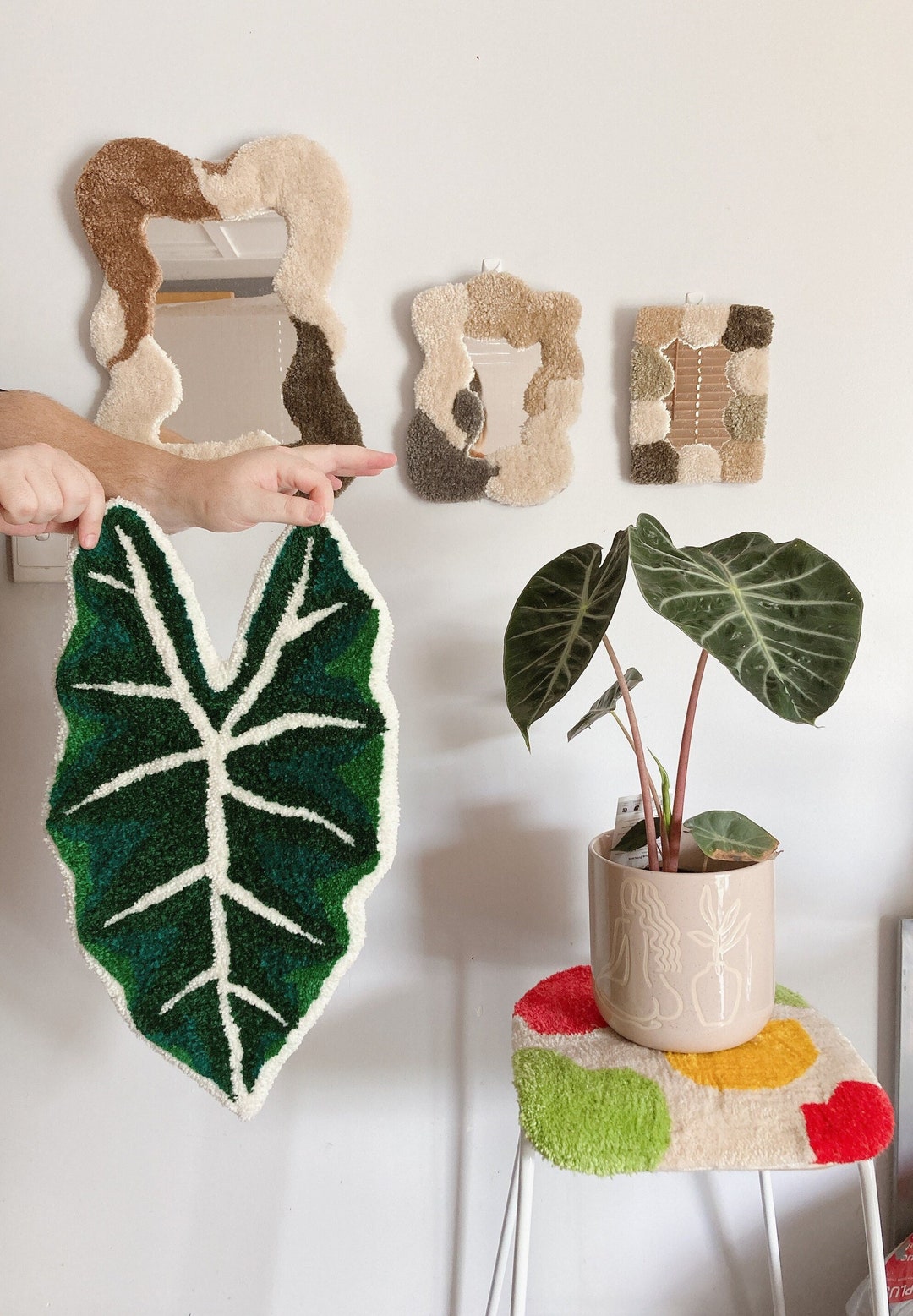 Alocasia Rug - Etsy
