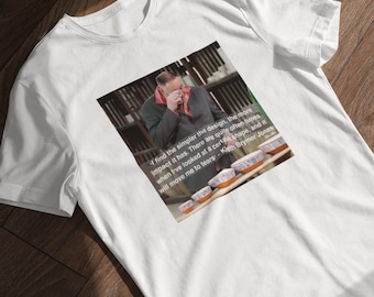 The Great Pottery Throwdown - Crying Keith Brymer Jones with quote, teeshirt tshirt unisex  by Alice Ella -